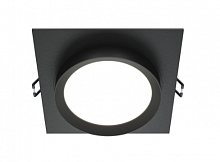 Встраиваемый светильник MAYTONI HOOP DL086-GX53-SQ-B 1*15W GX53 черный