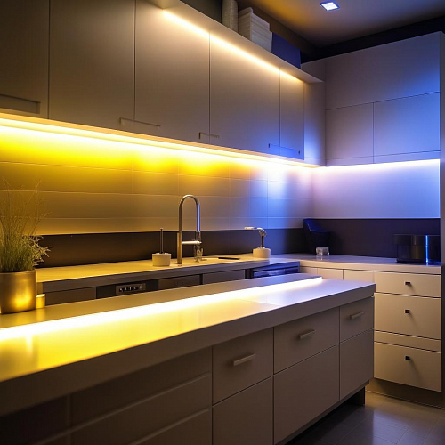 Свет в современных кухнях: стильные решения для освещения