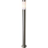 Уличный столб Arte Lamp A3157PA-1SS SALIRE 1*60W E27 серебро матовое/белый