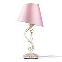 Настольная лампа MAYTONI CUTIE ARM051-11-G 1*40W E14 бежевый/розовый