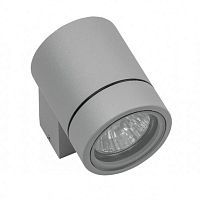 Уличный настенный светильник LIGHTSTAR PARO 350609 1*50W GU10 серый