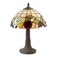 Настольная лампа Arte Lamp A1232LT-1BG TIFFANY 1*60W E27 античная медь/разноцветный