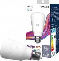 Лампа светодиодная диммируемая Yeelight E27 8W RGB+CCT белая YLDP005