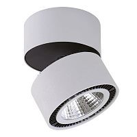 Накладной светильник LIGHTSTAR FORTE MURO 213839 26W LED 3000K серый/черный