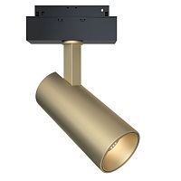 Трековый светильник для магнитного шинопровода MAYTONI FOCUS LED TR019-2-15W3K-MG 18W LED 3000K матовое золото