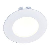 Встраиваемый светильник Arte Lamp A7008PL-1WH RIFLESSIONE 8W LED 3000К белый