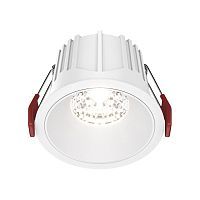 Встраиваемый светильник MAYTONI ALFA LED DL043-01-15W4K-D-RD-W 15W 4000K белый