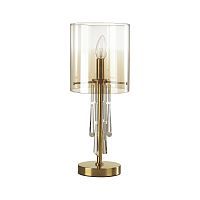 Настольная лампа ODEON LIGHT NICOLE 4886/1T 1*40W E14 бронзовый/золотой