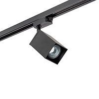 Трековый светильник для однофазного шинопровода LIGHTSTAR RULLO A1T216337 1*50W GU10 черный