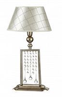 Настольная лампа MAYTONI BIENCE H018-TL-01-NG 1*40W E14 античное серебро/бежевый