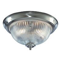 Настенно-потолочный светильник Arte Lamp A9370PL-2SS AQUA 2*60W E14 серебро матовое/прозрачный