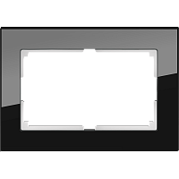 Рамка для двойной розетки WERKEL FAVORIT WL01-Frame-01-DBL 67828 черный