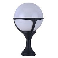 Уличный столб Arte Lamp A1494FN-1BK MONACO 1*75W E27 черный/белый