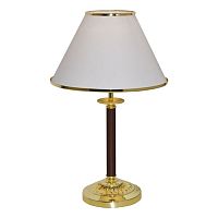 Настольная лампа Arte Lamp A3545LT-1GO CATHRINE 1*60W E27 золото/белый