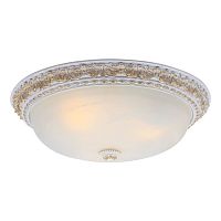 Настенно-потолочный светильник Arte Lamp A7123PL-3WG TORTA 3*60W E27 бело-золотой