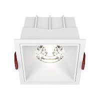 Встраиваемый светильник MAYTONI ALFA LED DL043-01-15W4K-D-SQ-W 15W 4000K белый