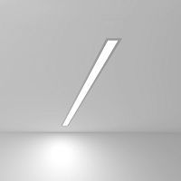 Встраиваемый линейный светильник ELEKTROSTANDARD GRAND 101-300-103 20W LED 6500K серебро матовое