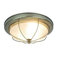 Настенно-потолочный светильник Arte Lamp A1308PL-3AB PORCH 3*60W E27 античная бронза/белый