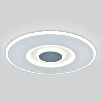 Светильник потолочный EUROSVET JUST 90219/1 77W LED 3300-6500K серый с белым