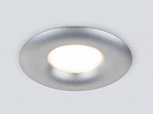Встраиваемый светильник ELEKTROSTANDARD 123 MR16 1*50W GU10 серебряный