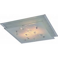 Настенно-потолочный светильник Arte Lamp A4058PL-2CC SNOW WHITE 2*60W E27 хром/белый