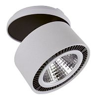 Встраиваемый светильник LIGHTSTAR FORTE INCA 213849 40W LED 3000K серый/черный