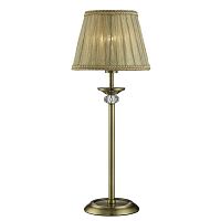 Настольная лампа Arte Lamp A1180LT-1AB SYLVIA 1*40W E14 античная бронза/бежевый