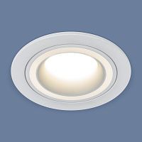 Встраиваемый светильник ELEKTROSTANDARD 1081/1 1*9W G5.3 белый