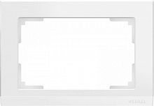 Рамка для двойной розетки WERKEL STARK WL04-Frame-01-DBL-white белый