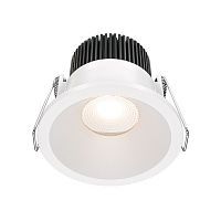 Встраиваемый светильник MAYTONI ZOOM DL034-01-06W3K-W 6W LED 3000K белый