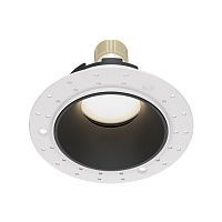 Встраиваемый светильник MAYTONI SHARE DL051-U-2WB 1*10W GU10 белый/черный