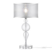 Настольная лампа MAYTONI BUBBLE DREAMS MOD603-11-N 1*40W E27 хром с прозрачным/белый
