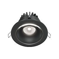 Встраиваемый светильник MAYTONI YIN DL031-L12W4K-B 12W LED 4000K черный