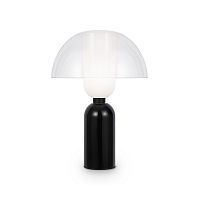 Настольная лампа MAYTONI MEMORY MOD177TL-01B 1*40W E14 черный/прозрачный