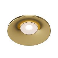 Встраиваемый светильник MAYTONI BARRET DL041-01G 1*50W GU10 золотой