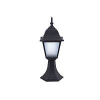 Уличный столб Arte Lamp A1014FN-1BK BREMEN 1*60W E27 черный/белый матовый