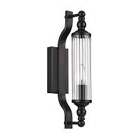 Настенный светильник ODEON LIGHT TOLERO 4941/1W 1*40W E14 черный/прозрачный