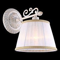 Бра Arte Lamp A9513AP-1WG JESS 1*40W E14 бело-золотой