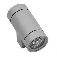Уличный настенный светильник LIGHTSTAR PARO 351609 2*50W GU10 серый