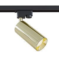 Трековый светильник для однофазного шинопровода MAYTONI TR004-1-GU10-G 1*50W GU10 золото