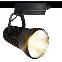 Трековый светильник Arte Lamp A6330PL-1BK RICORDO 30W LED 4000K черный