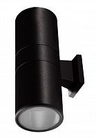Уличный настенный светильник CRYSTAL LUX CLT 138W300 BL 2*60W E27 черный
