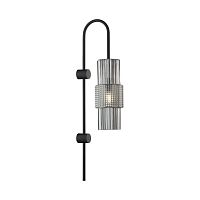 Настенный светильник ODEON LIGHT PIMPA 5016/1W 1*40W E14 черный/серый