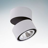 Накладной светильник LIGHTSTAR FORTE MURO 214819 15W LED 4000K серый/черный