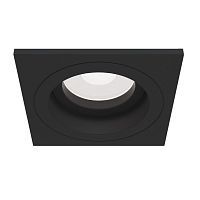 Встраиваемый светильник MAYTONI AKRON DL026-2-01B 1*50W GU10 черный