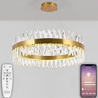 Подвесная люстра Natali Kovaltseva ALEXANDRIA LED LAMPS 81246 золото