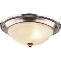Настенно-потолочный светильник Arte Lamp A3011PL-2SS ALTA 2*40W E27 серебро матовое/белый