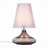 Настольная лампа ST LUCE AMPOLLA SL974.604.01 1*60W E27 хром с розовым/белый