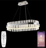 Подвесная люстра Natali Kovaltseva ROYALTON LED LAMPS 81253 хром