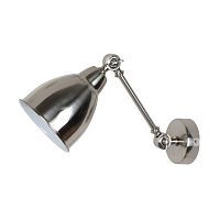 Бра Arte Lamp A2054AP-1SS BRACCIO 1*60W E27 серебро матовое